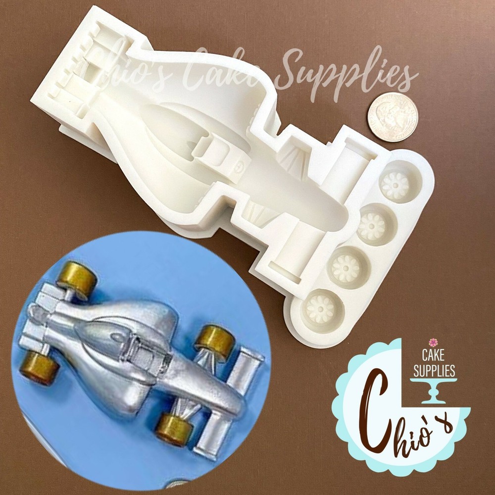 3D Race car / Formula 1 silicone mold