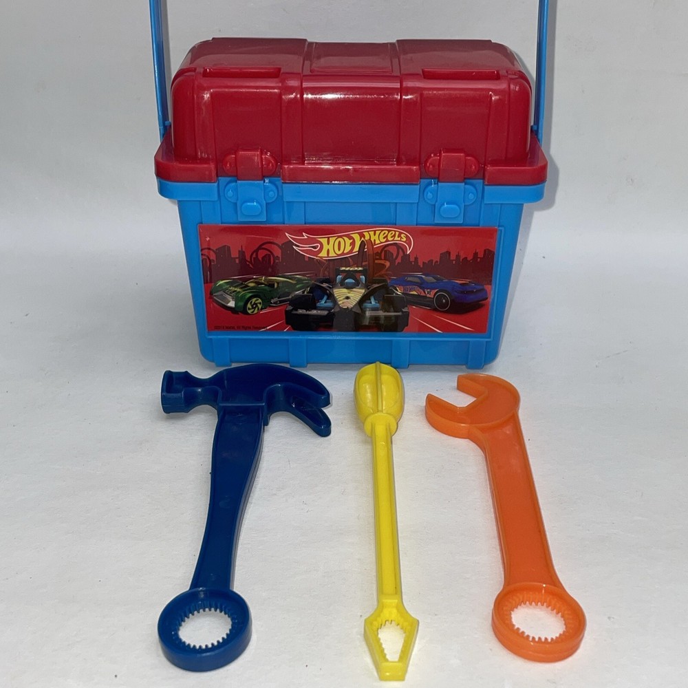 Hot Wheels Bubble Tool Box #27385 Missing Bubble Bottle