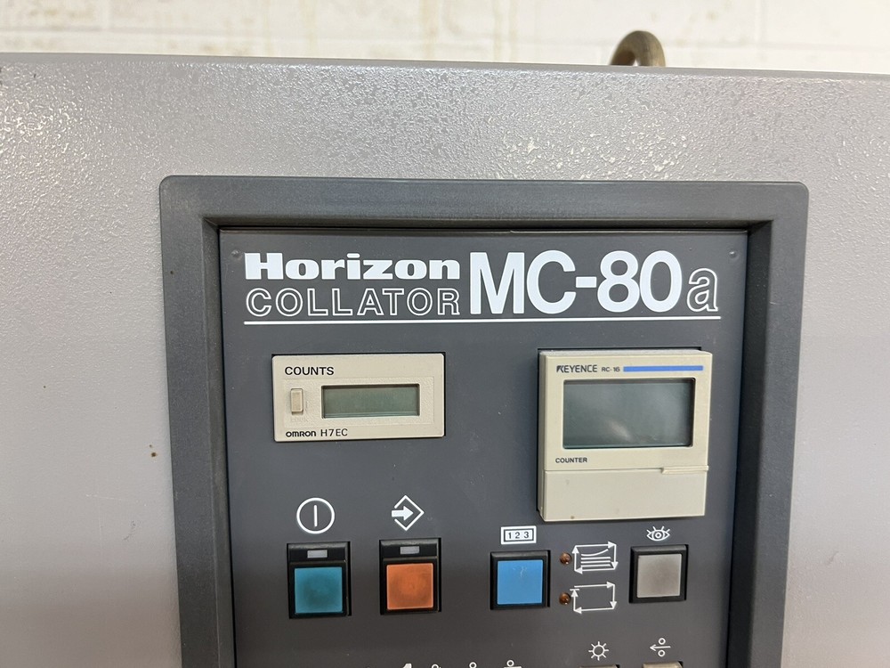 Horizon Collator System Stacker Twin Tower MC-80M