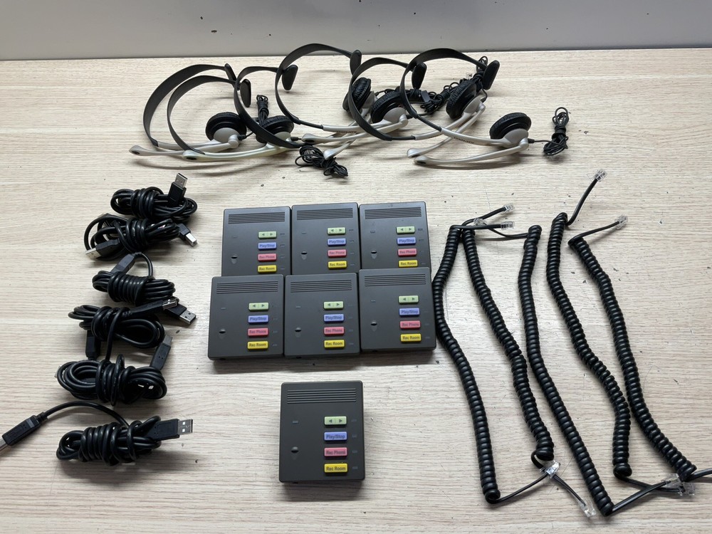 USBBLAST PRO+ USB / PLANTRONICS head set / Call Logging System lot /FRA185