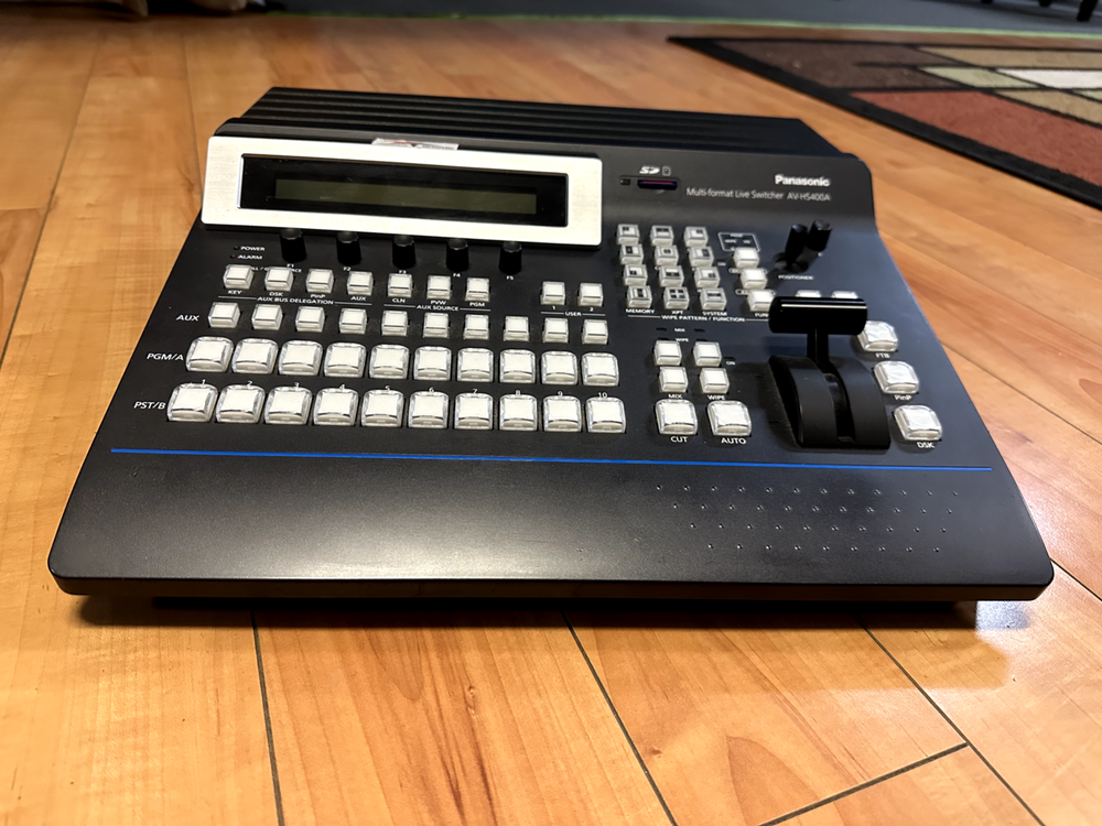 Panasonic AV-HS400A Multi-Format HD Production Switcher 6 Input