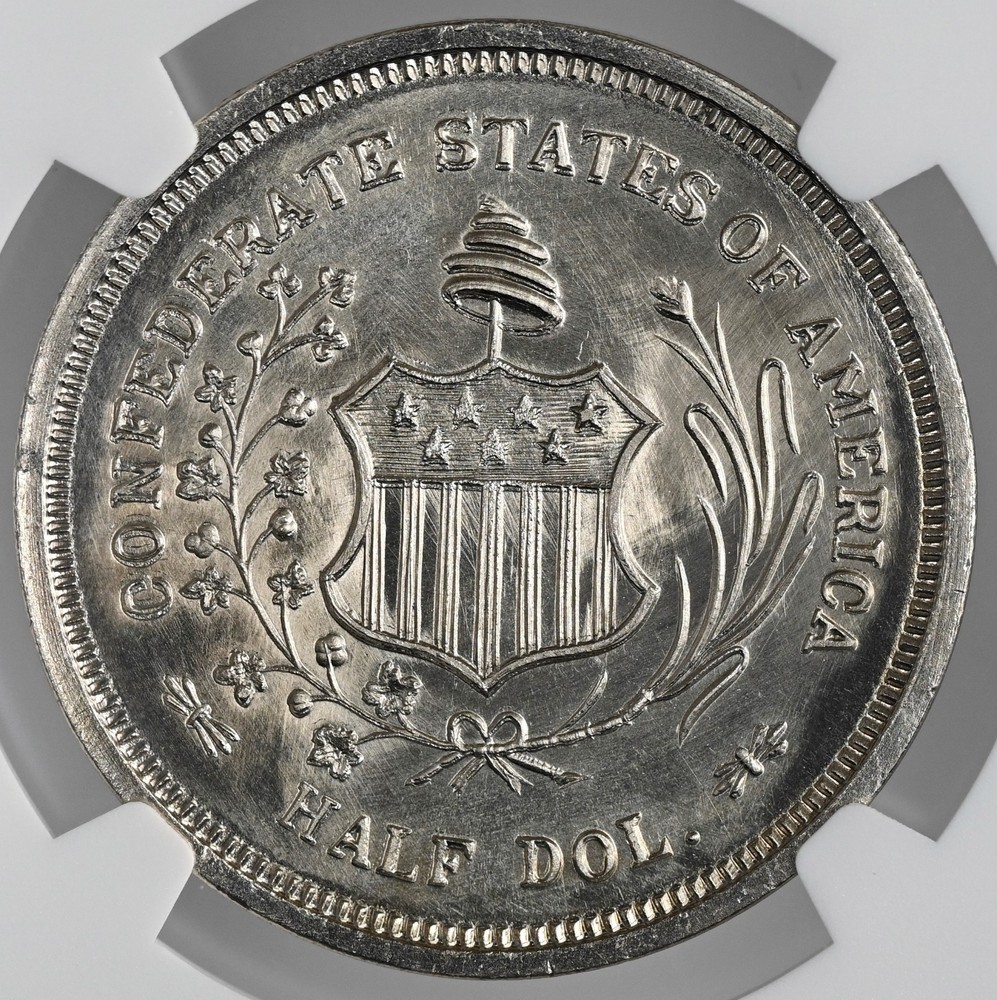 1947 50C ROBERT E. LEE (CSA) C SMITH SO-CALLED HALF DOLLAR NGC MS63 #8405244-032