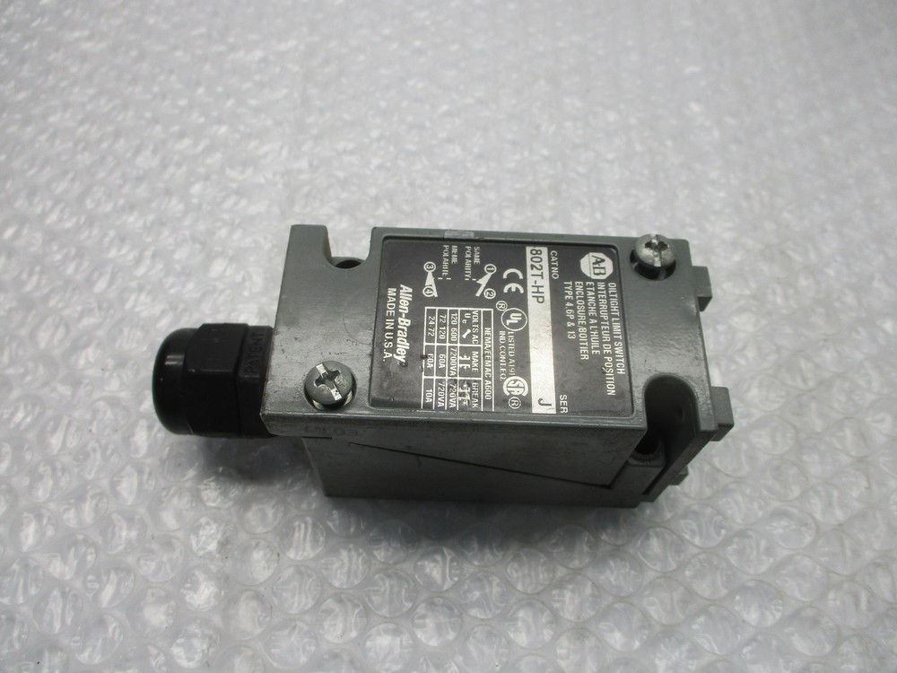 ALLEN BRADLEY 802T-HP SER.J LIMIT SWITCH UNMP