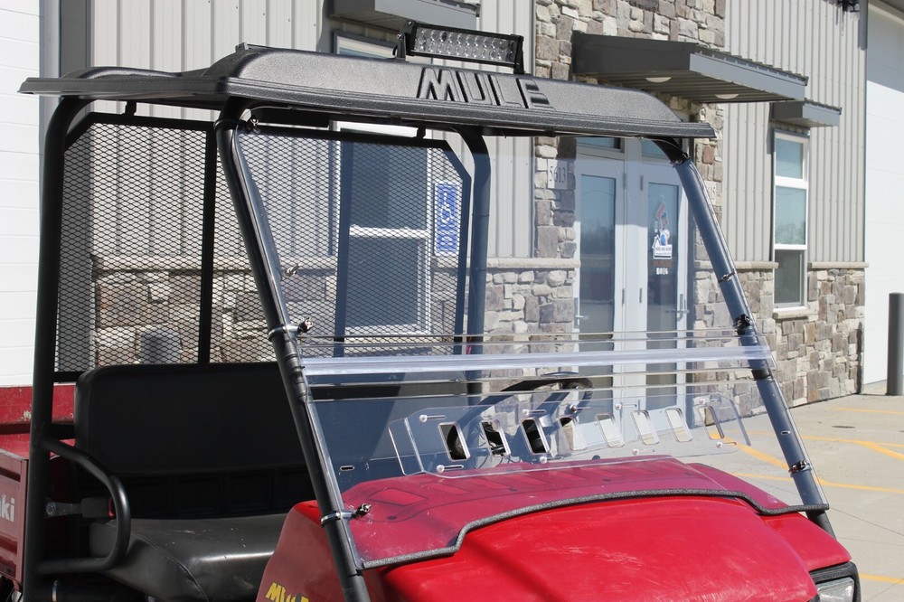 A&M KAWASAKI MULE 3000/3010 Folding Vented Windshield