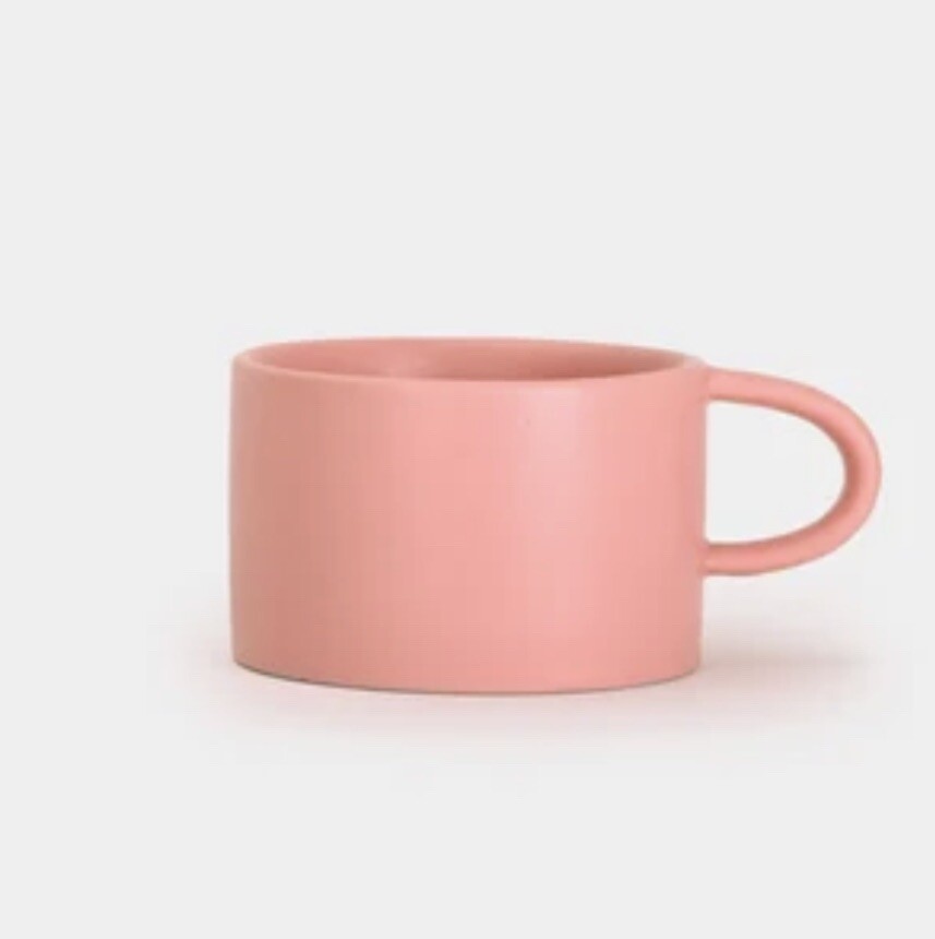 Scandinavian / Nordic Style Ceramic Coffee Cup, 6.7 fl oz