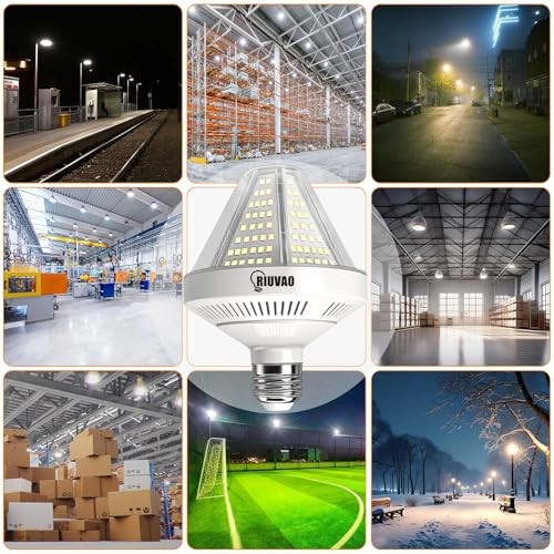 6000 Lumen LED Corn Cob Light Bulb, 400 watt Equivalent, e26/e27 Light Bulbs