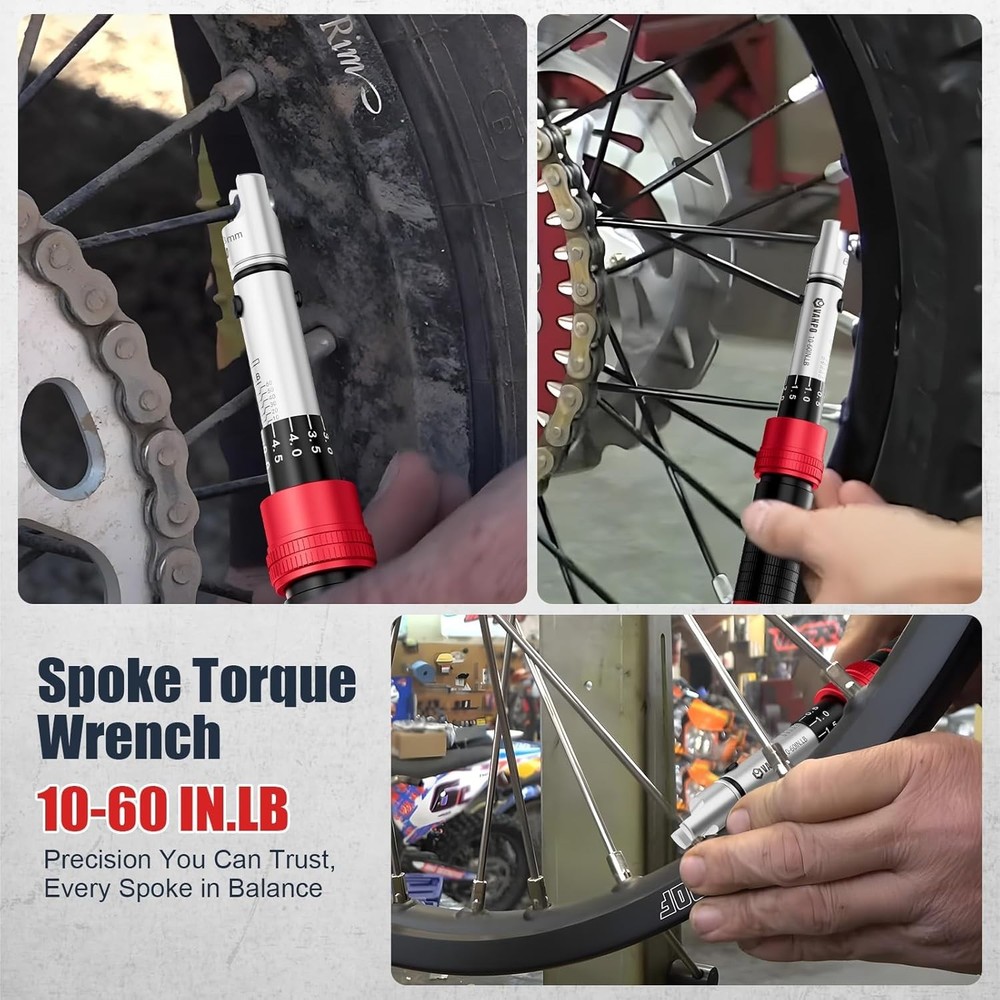 All-in-One Spoke Torque Wrench Kit/