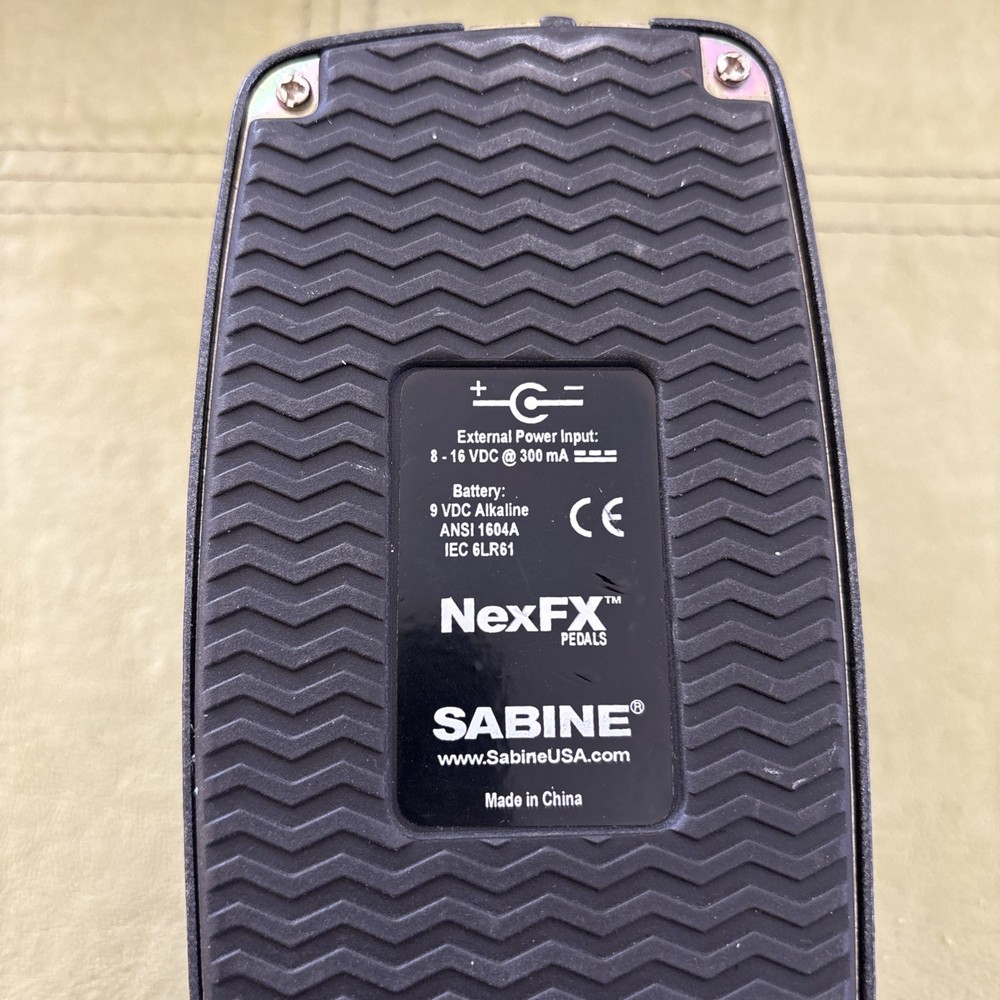 Sabine guitar Tuner External power Input