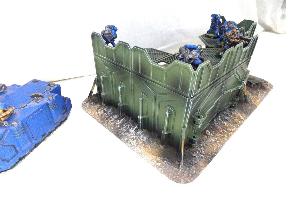 WARGAMING TERRAIN PAINTED