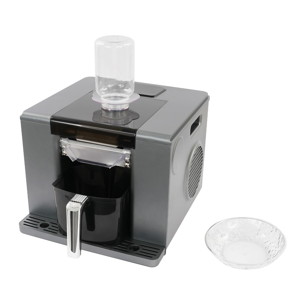 Automatic Electric Ice Crusher Shaver Machine Snow Cone Maker Shaved Ice 280W