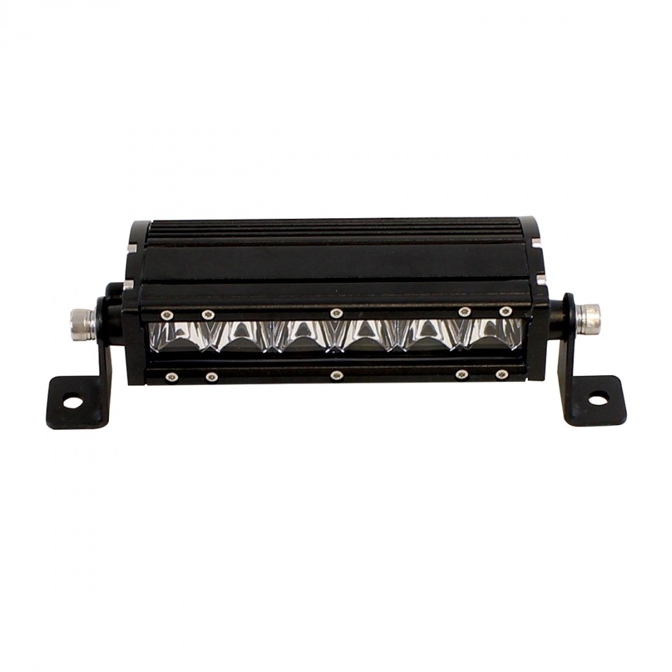 LED Single Row Light Bar  6 Leds  7"  P#36611
