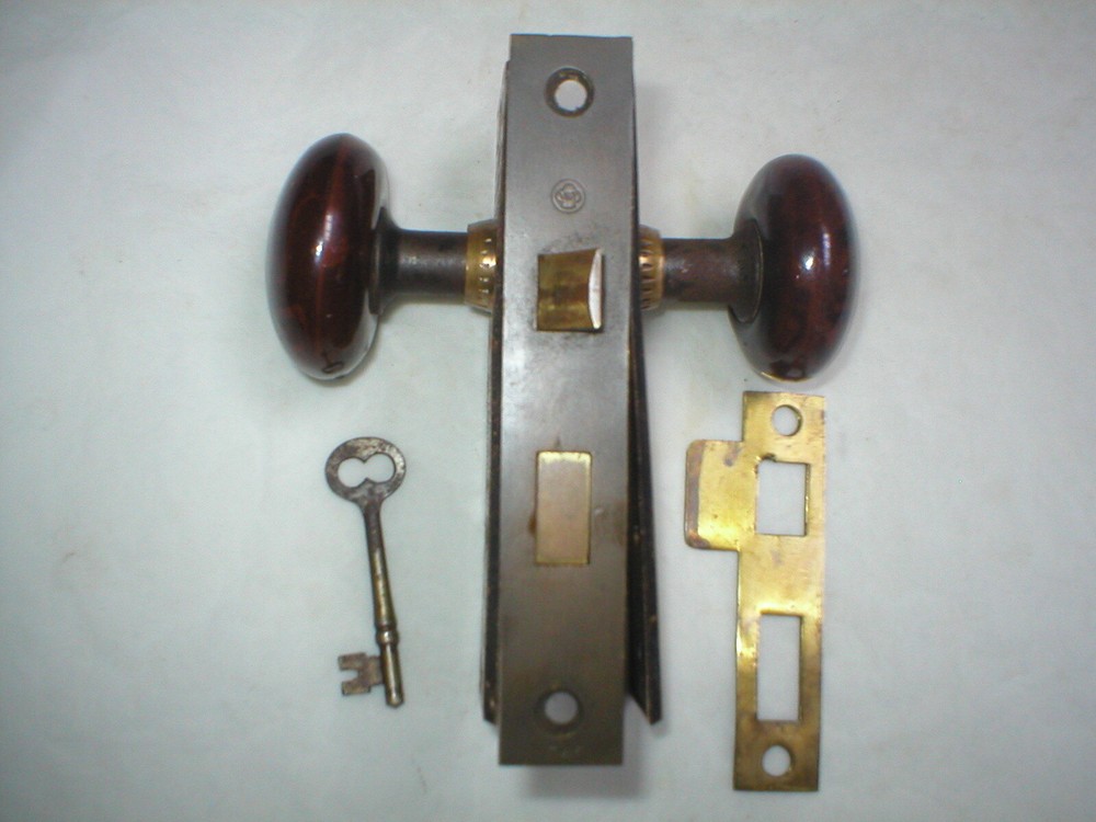 Antique Victorian Era Door Hardware