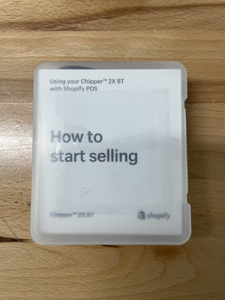 BBPOS Chipper 2X BT with Charging Dock - Bluetooth Card Reader | Used