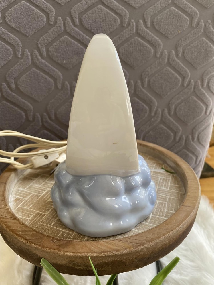 Ceramic Moon and Bear Night Light