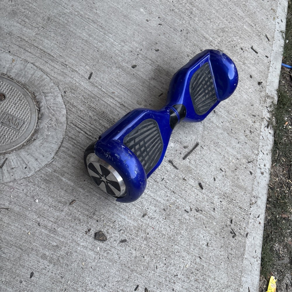 Good Working Hover Board (used) With Charger purple medium sized hover board