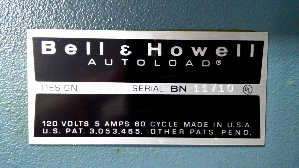 Bell Howell autoload projector 357a projector *Tested*
