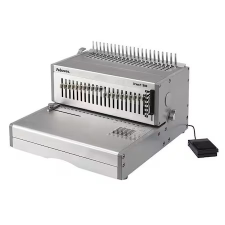 Fellowes 5643201 Binding Machine, Comb, Light Gray