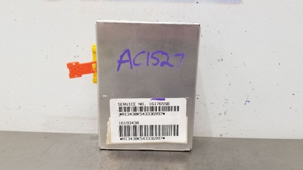 95 CHEVY CAMARO Z28 SRS CONTROL MODULE 16176558