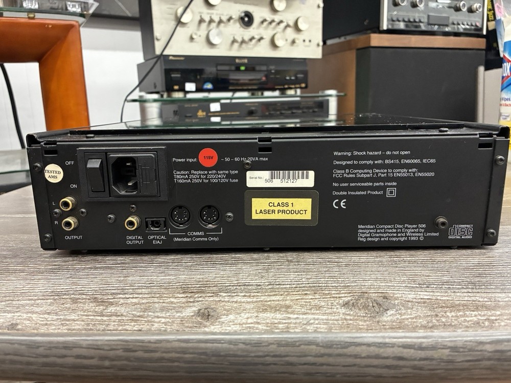 Meridian 506 Compact Disc Player