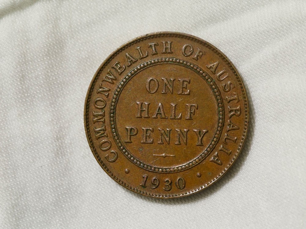 Australia  Half Penny 1930