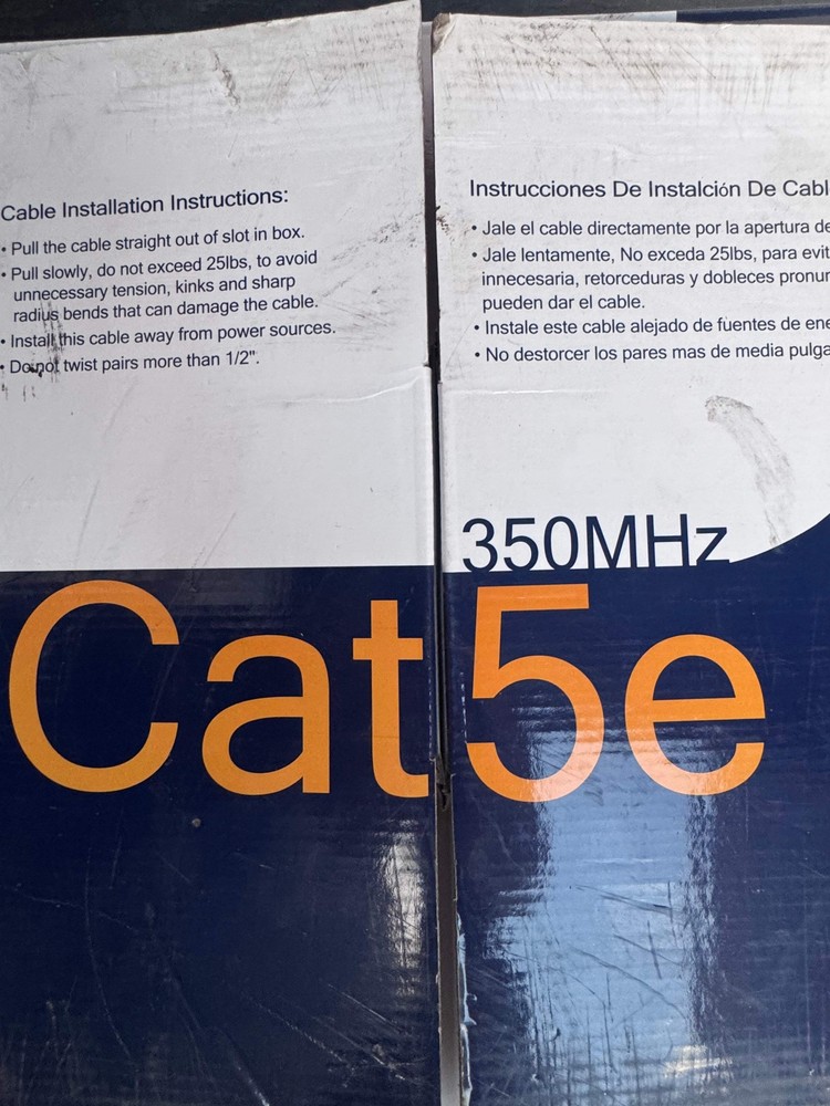 Cat5E 350MHz CMR Communication Cable