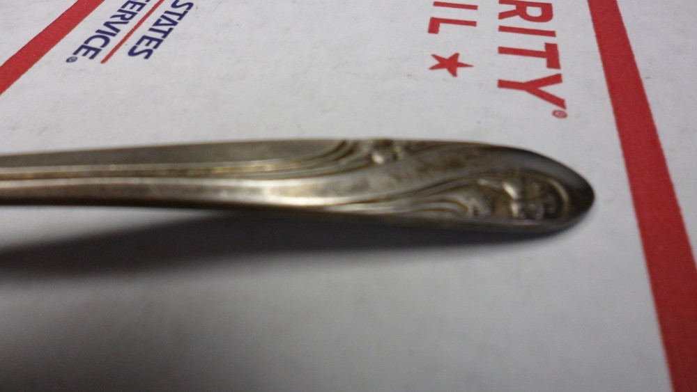 SIlverplate Slotted Spoon, Holmes and Edwards
