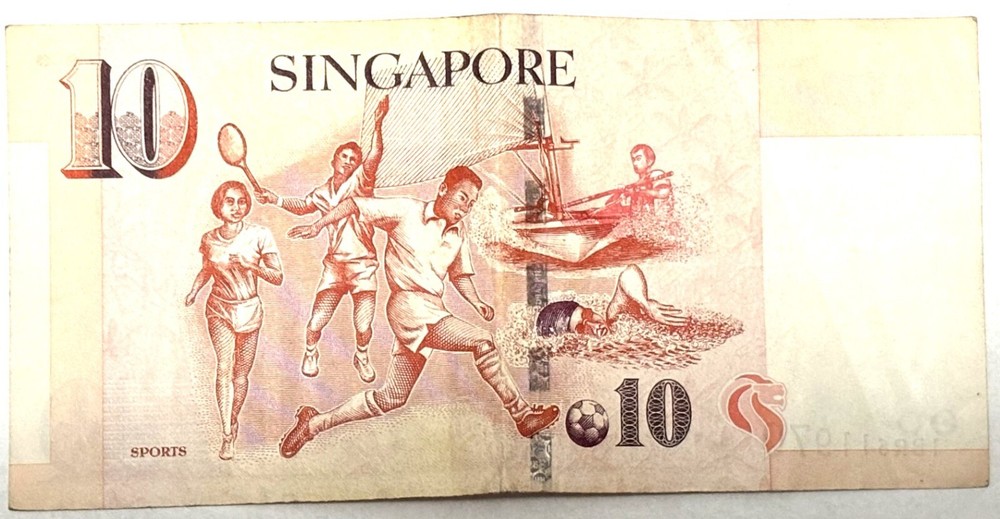 SINGAPORE banknote 10 Dollars