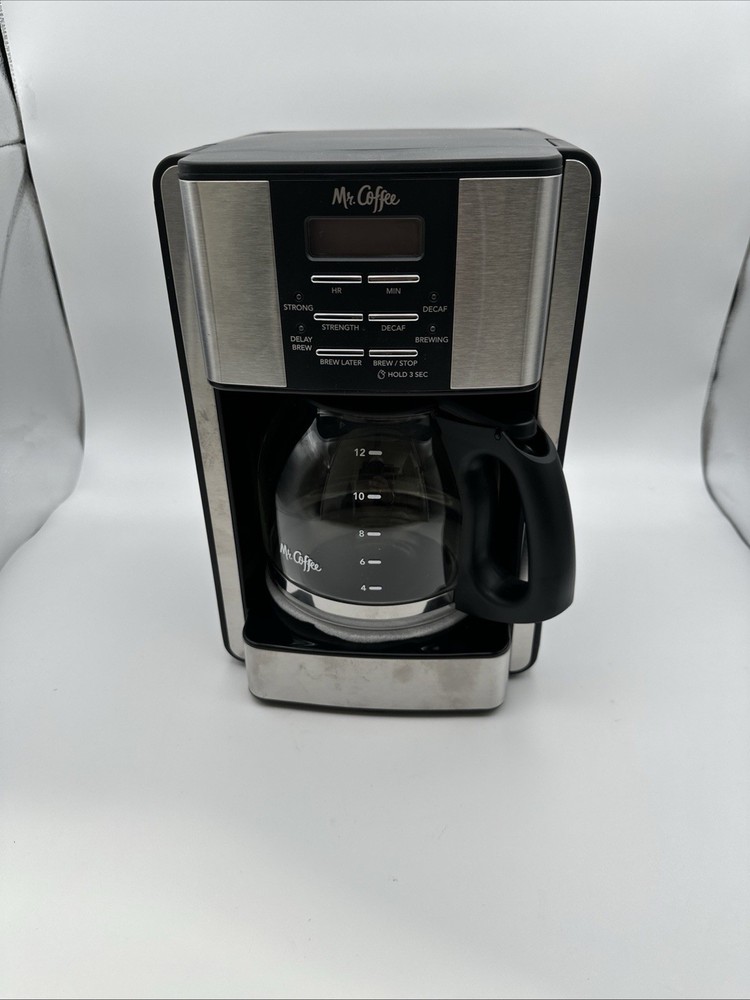 Mr. Coffee 12 Cup Programmable Coffee Maker with 3 Ways to Brew System/ Un-Used