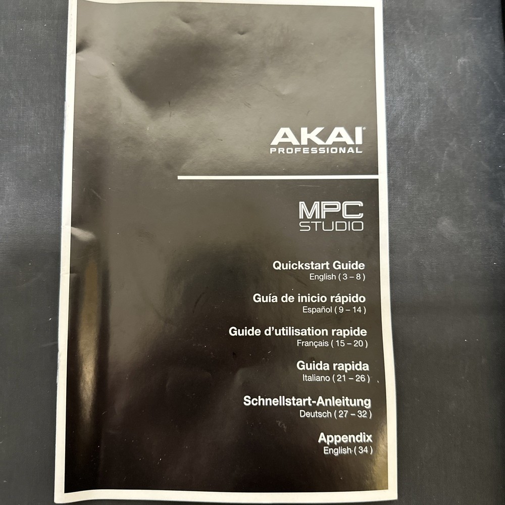 Akai Professional MPC Studio Music Production Controller and MPC Software