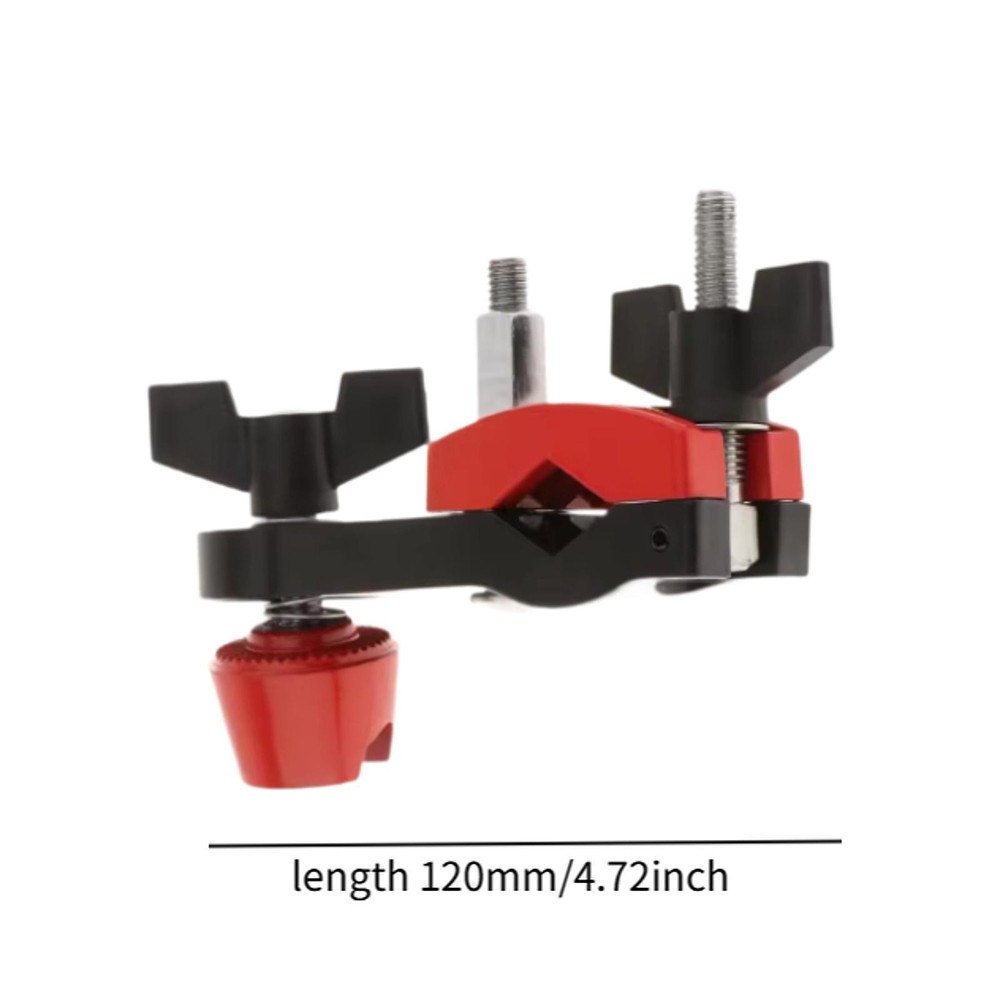 Drum Set Mounting Clamp Mount Clamp Adjustable Cymbal Arm Mounting Bracket