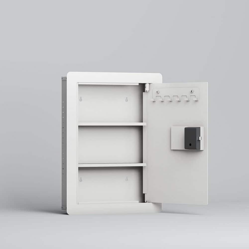 WRIGHTMASTER 0.73 Cu Ft Steel Fire Resistant Wall Safe Combination Lock