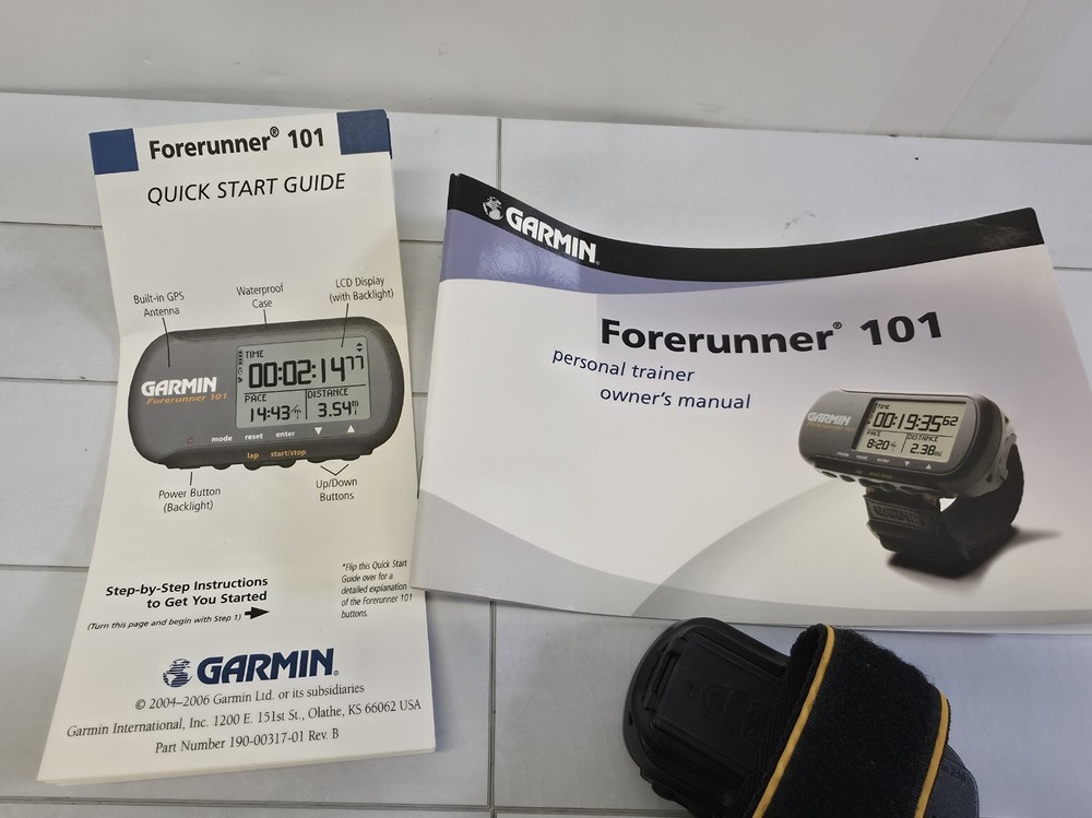 Garmin Forerunner 101 Personal Training with GPS TESTED