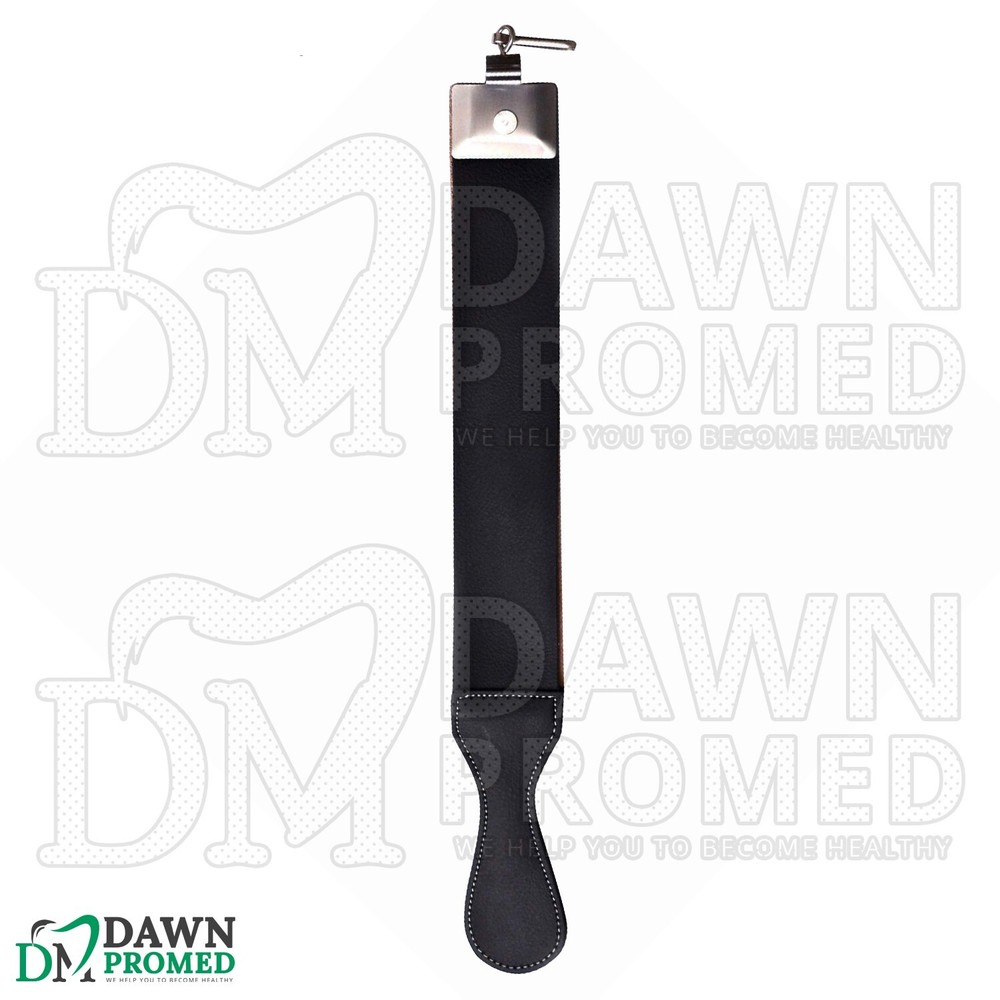 Professional Barber Leather Strop Belt 20" Straight Edge Razor Sharpening Strap