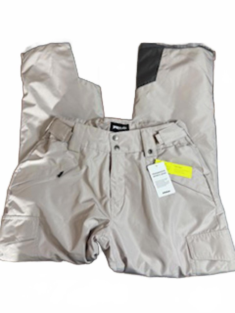 TSLA Medium Gray Snow Ski Pants Durable Comfortable Waterproof Insulated Medium
