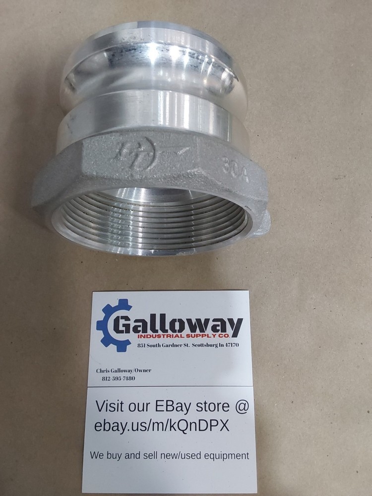 PT CAM & GROOVE COUPLING, 30A