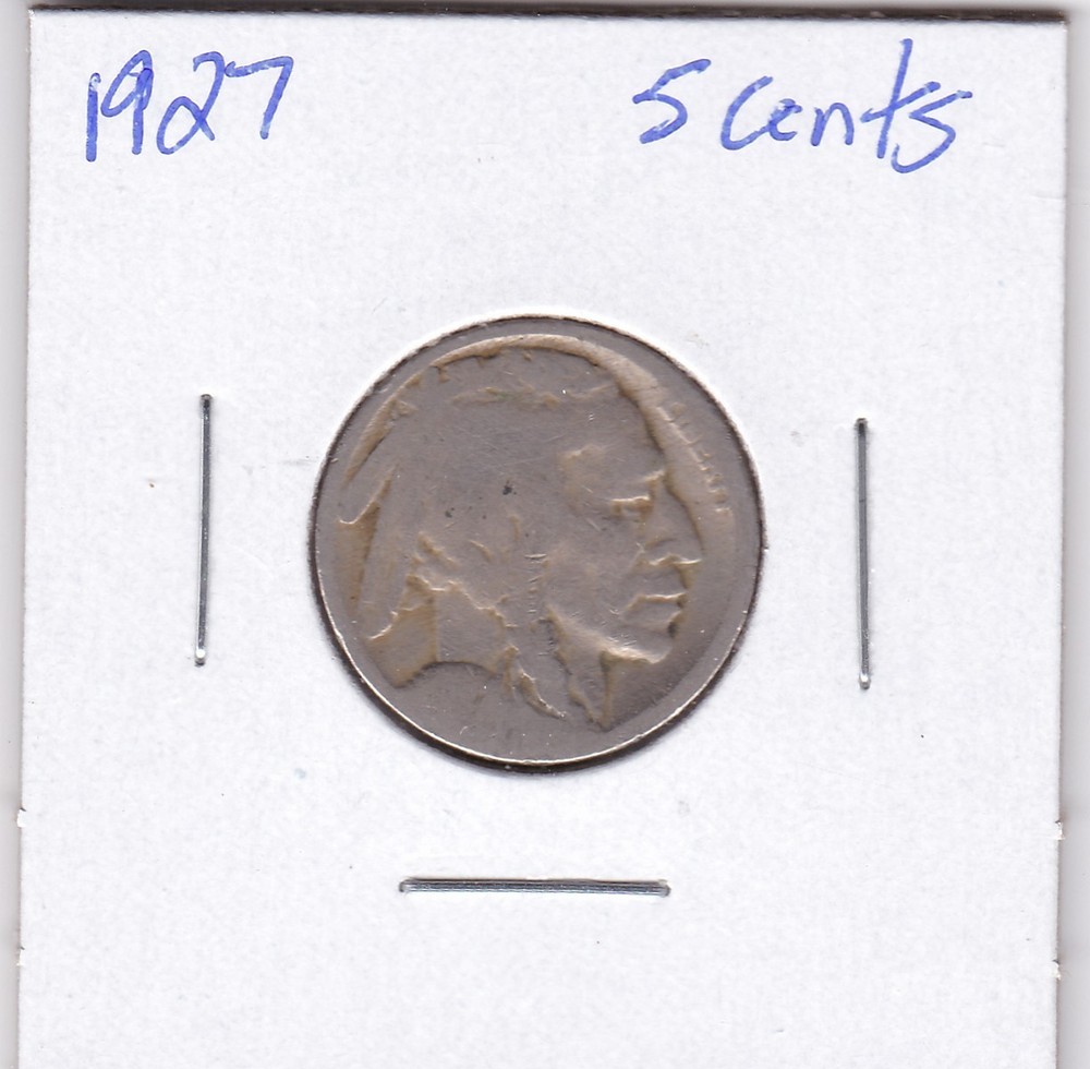 1927 Buffalo Nickel
