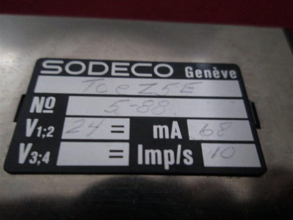 Sodeco Counter TCEZ5E