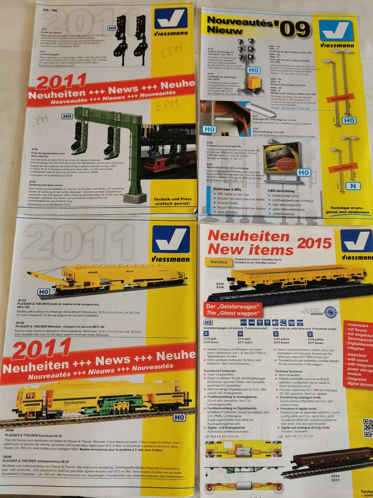 VIESSMANN NOVELTY CATALOGUES 2009 2011 2015