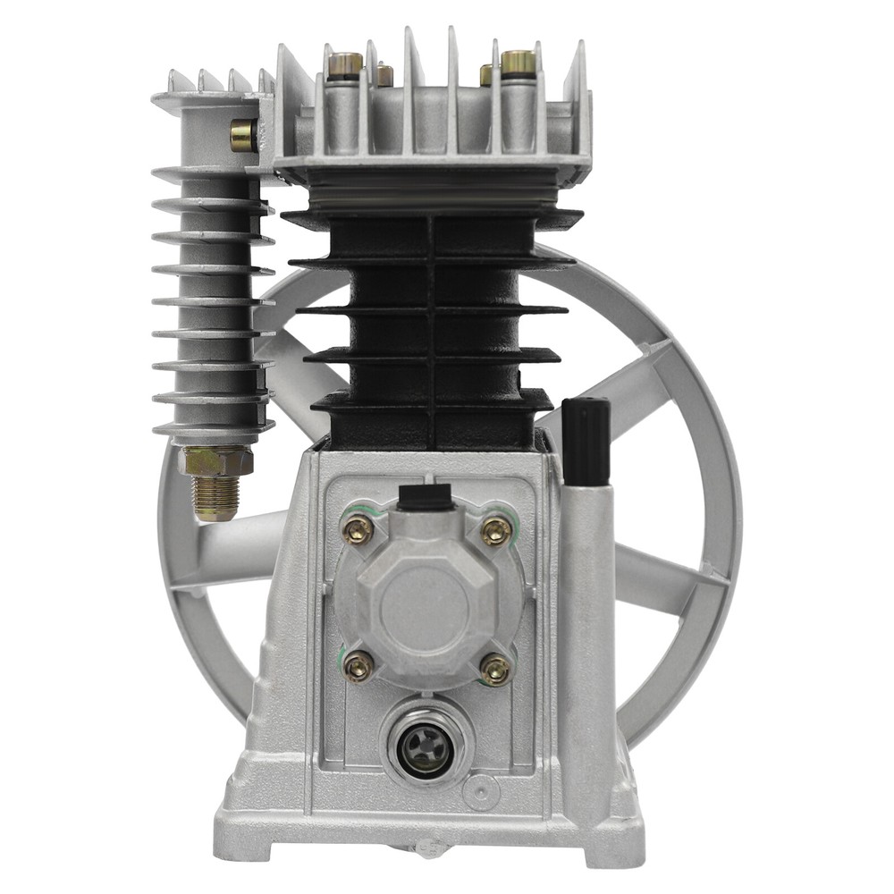 Air Compressor Pump Head Single Stage Twin Cylinder Air Compressor Pump Head