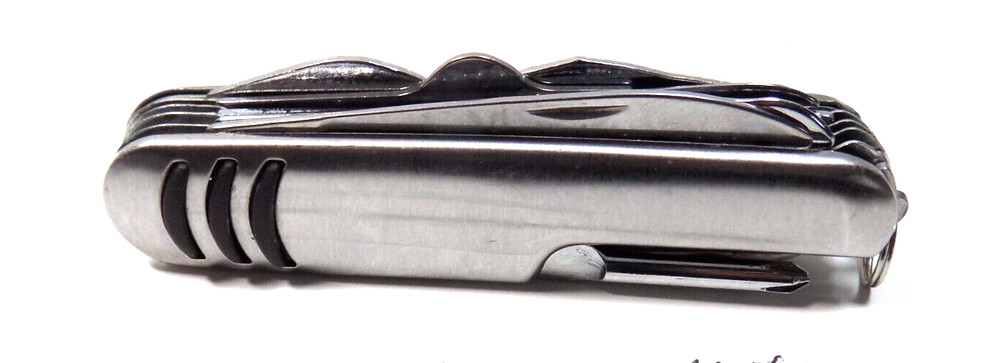 Multi- Function Pocket Knife Stainless Steel 11 features in 1 Sartego