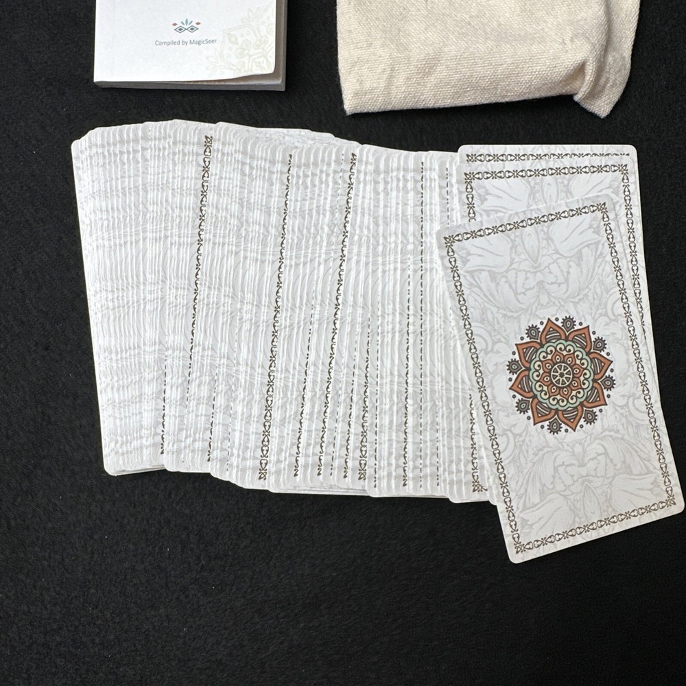 MagicSeer Classic Design- Tarot Cards Deck -with Guidebook Drawstring Bag NO BOX
