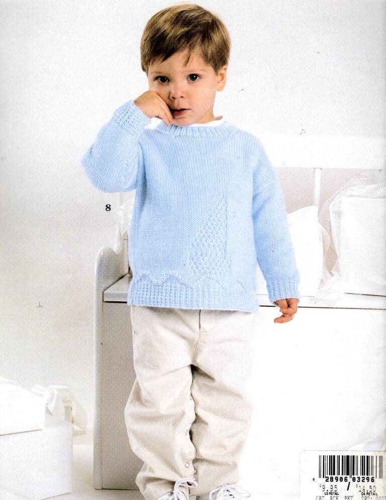 BABY-SOFT SWEATERS TO KNIT 8 DESIGNS