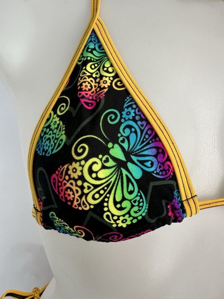Exotic Dancer Tri Top And Thong Set