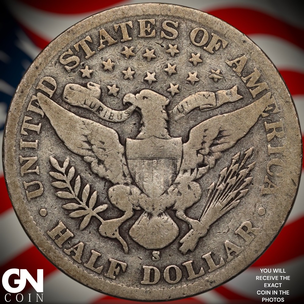 1901 S Barber Half Dollar A5222
