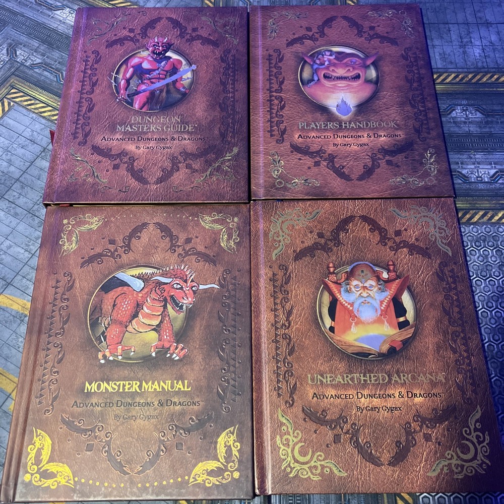 Advanced Dungeons and Dragons 2012 Premium Core Books