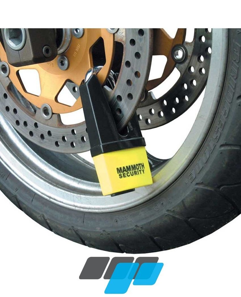 Mammoth Maxi Disc Lock 11mm Hardened Steel Shackle