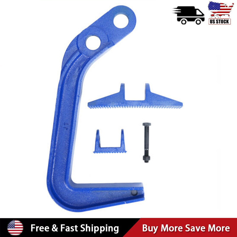 Auto Body Frame Chassis Deep Hook 6 Ton Clamp Dent Puller Pulling Set Jumbo Hook