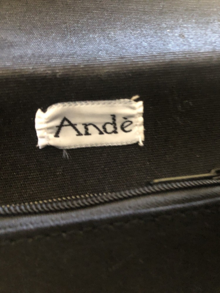 Ande Black Purse - Vintage