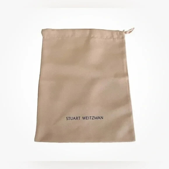 New Stuart Weizman 14”X 11” Drawstring Storage Dust Bag