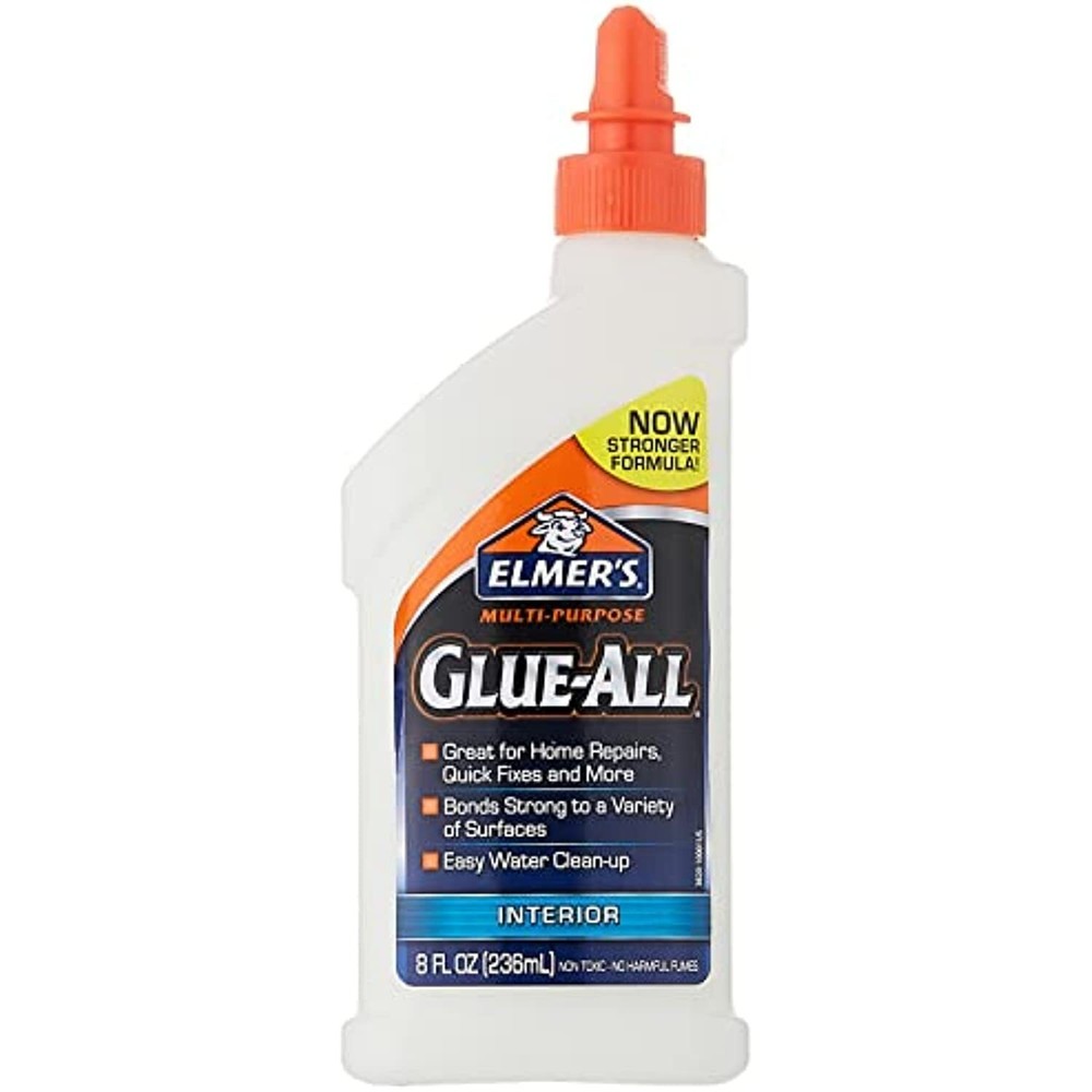 Elmer's Products E3820 Multi-Purpose Glue, 8 oz, White, 8 Fl Oz
